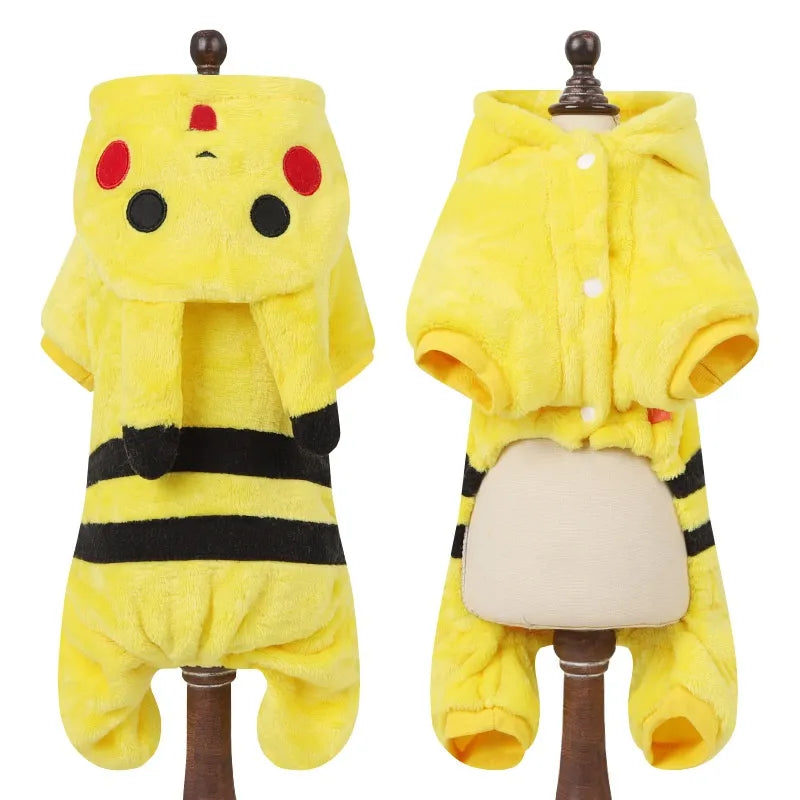 Adorable Dog Jumpsuit-Soft Fleece Pet Costume
