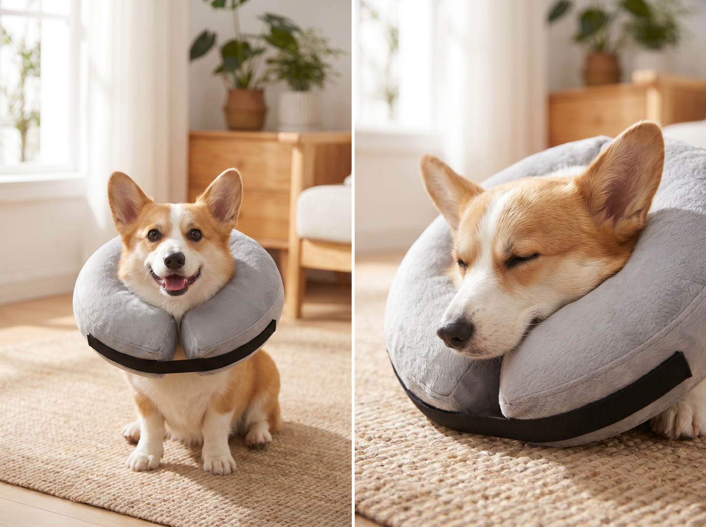 CozyCone™ Inflatable Recovery Collar — Soft Cone Alternative for Dogs & Cats