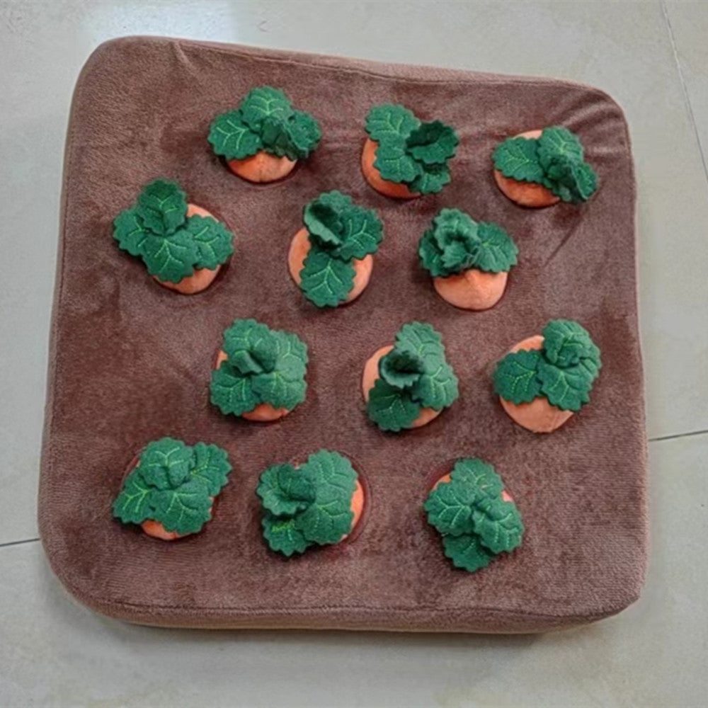 CarrotPaw™ Snuffle Mat — Vet-Approved Boredom Buster