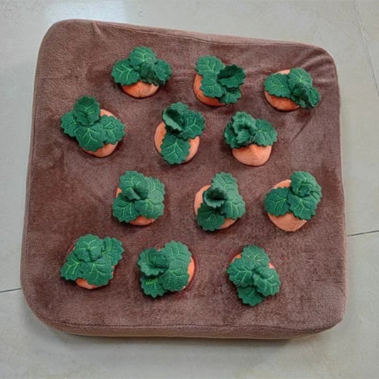 CarrotPaw™ Snuffle Mat — Vet-Approved Boredom Buster