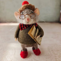 WhiskerWool - Needle Felted Mouse