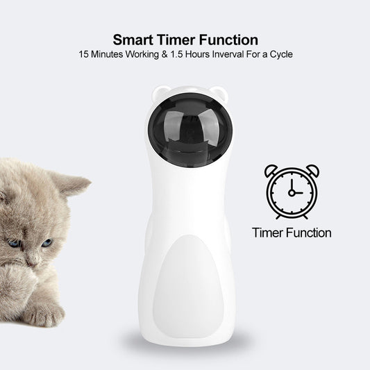 LaserPaw™ Auto Cat Toy — Hours of Hunt Mode Zero Effort