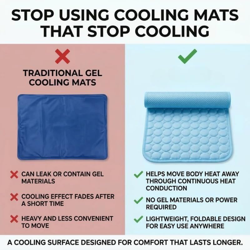 CoolPaw Self-Cooling Pad — No Water, No Fridge, Just Cool