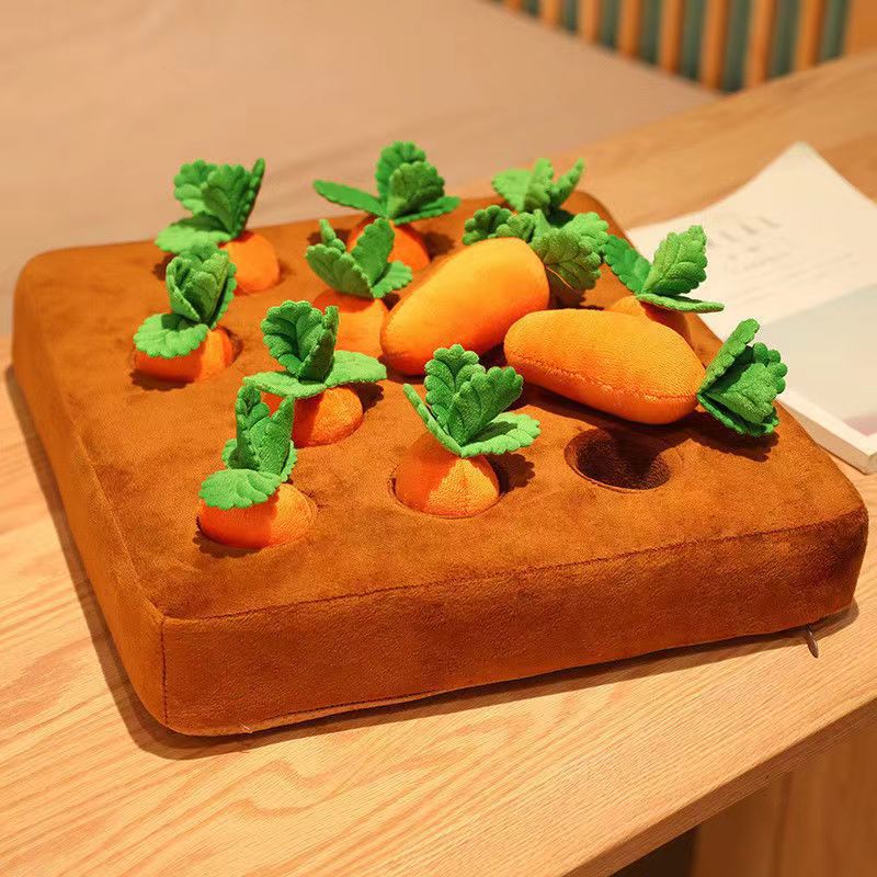 CarrotPaw™ Snuffle Mat — Vet-Approved Boredom Buster