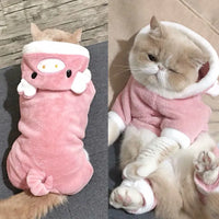 Adorable Dog Jumpsuit-Soft Fleece Pet Costume