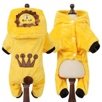 Adorable Dog Jumpsuit-Soft Fleece Pet Costume