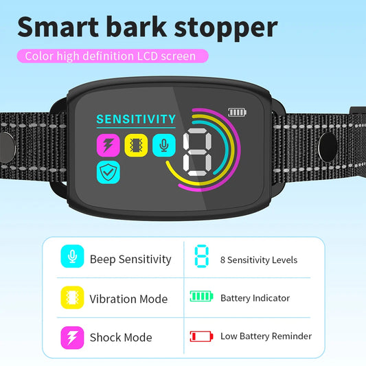 BarkSense™ Smart Collar — End Excessive Barking Humanely