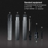 Multi Purpose Explorer Trekking Pole-Self Defense Stick