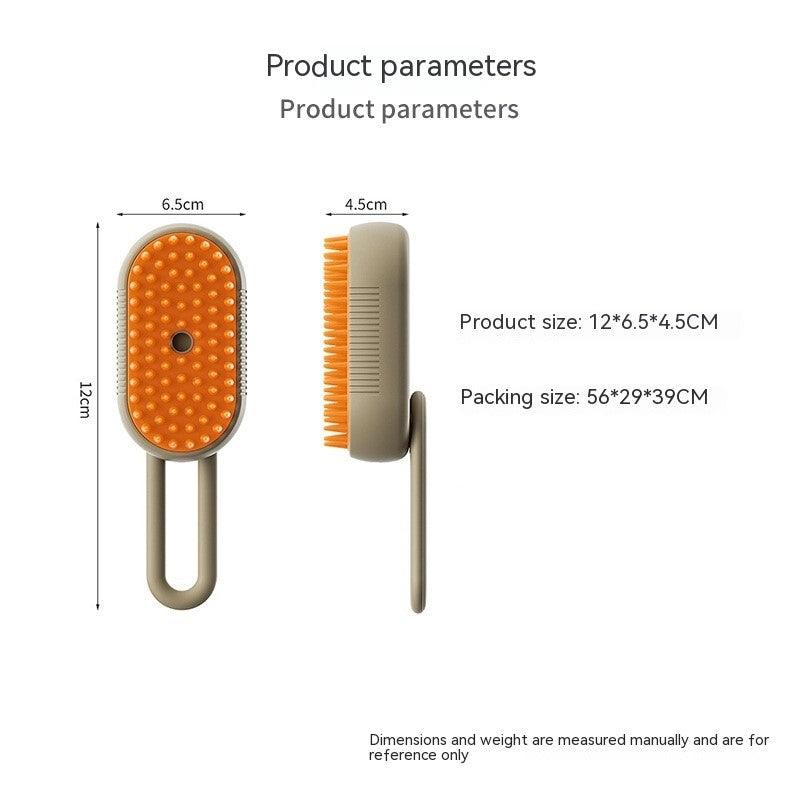 Steamy™ Pet Brush - Pet Electric Spray Massage