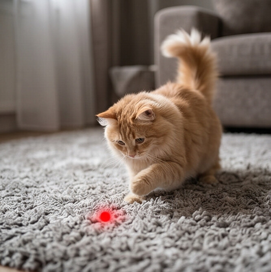 LaserPaw™ Auto Cat Toy — Hours of Hunt Mode Zero Effort