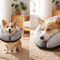 CozyCone™ Inflatable Recovery Collar — Soft Cone Alternative for Dogs & Cats