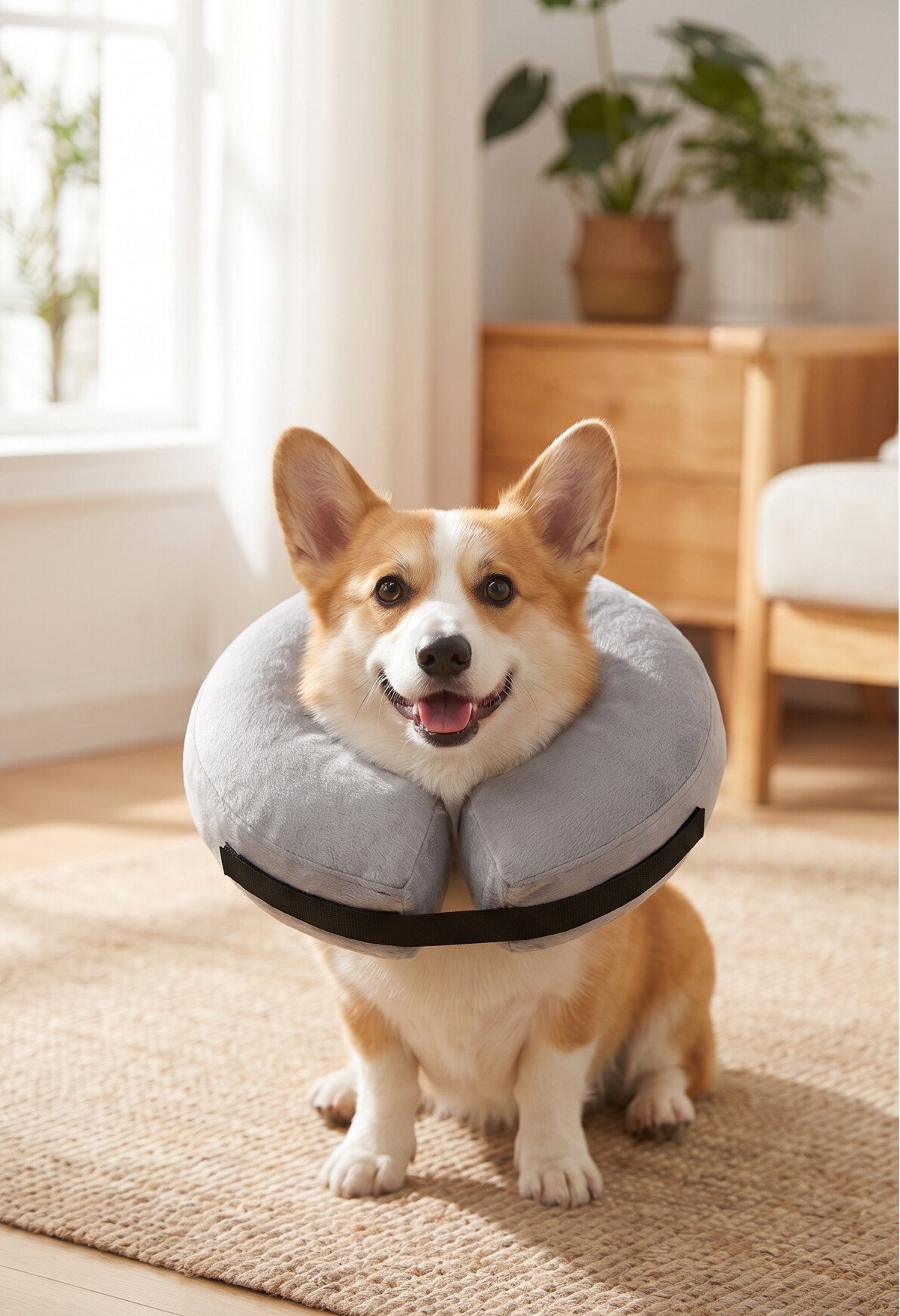 CozyCone™ Inflatable Recovery Collar — Soft Cone Alternative for Dogs & Cats