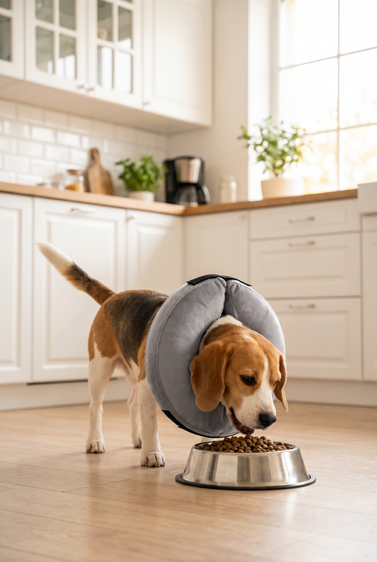 CozyCone™ Inflatable Recovery Collar — Soft Cone Alternative for Dogs & Cats