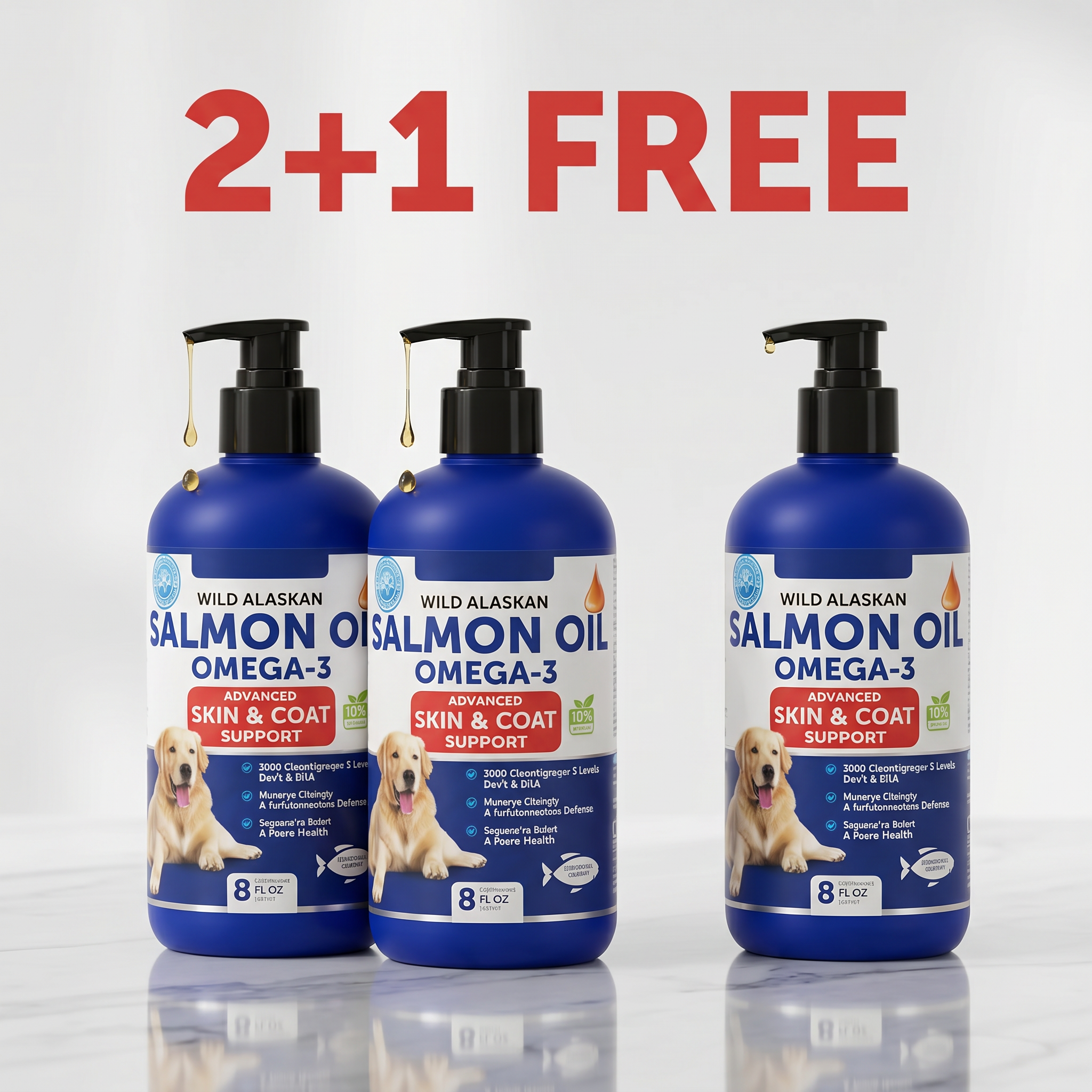 Wild Alaskan Salmon Oil — Skin & Coat Repair